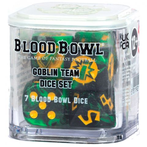 Blood Bowl: Goblin Team Dice Set